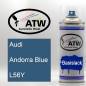 Preview: Audi, Andorra Blue, L56Y: 400ml Sprühdose, von ATW Autoteile West.